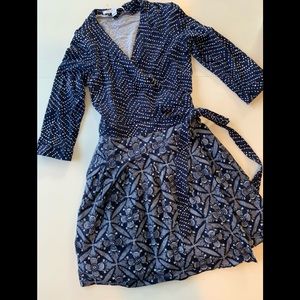Diane Von Furstenber wrap dress
